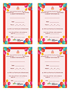 Imprimer des cartons d’invitation