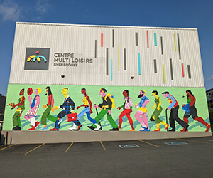 Façade du Centre Multi Loisirs Sherbrooke