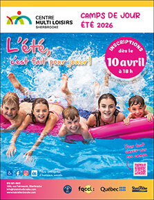 Programmation été 2026 - Camps de jour - Centre Multi Loisirs Sherbrooke