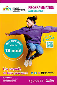 Programmation automne 2026 - Centre Multi Loisirs Sherbrooke
